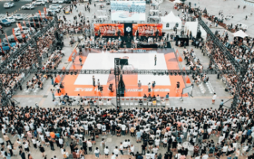 2024鄂尔多斯康巴什路人王篮球争霸赛举行