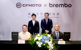 布雷博与春风动力宣布建立长期战略合作伙伴关系