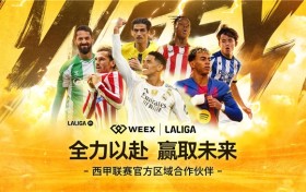 WEEX成为LALIGA的官方区域合作伙伴